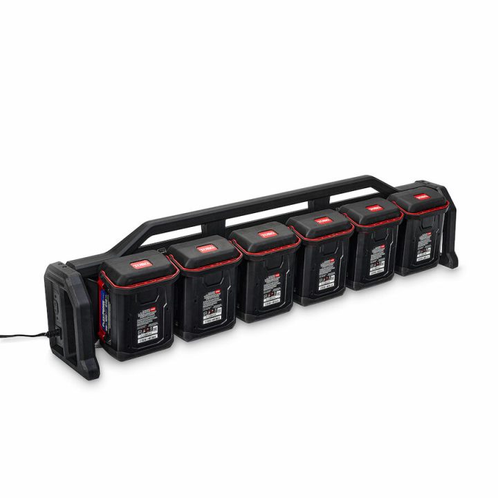 Toro 60V MAX* Flex-Force 12Ah 6-Pod Li-Ion Charger